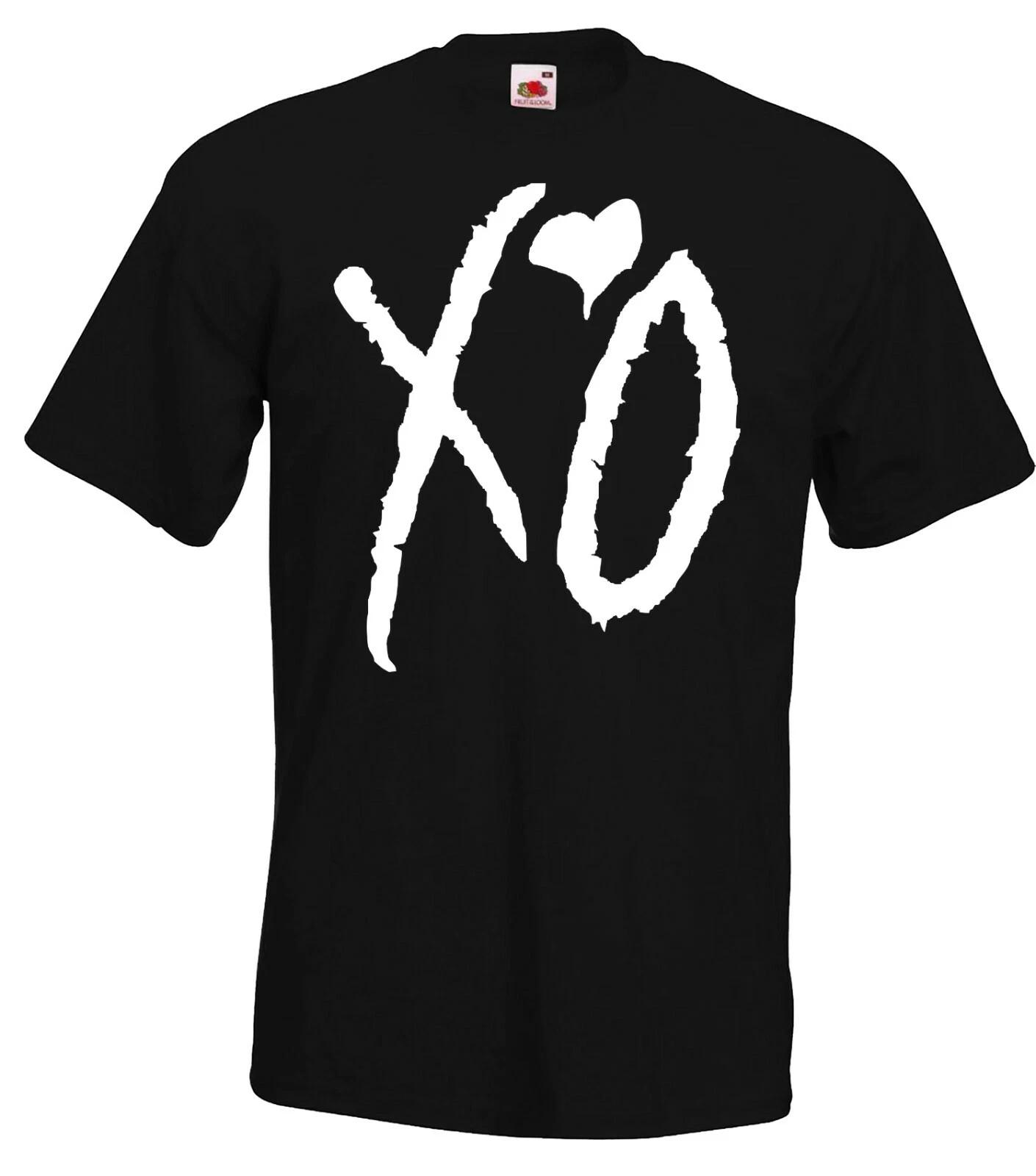 Youth Designz Mens T-Shirt XO The Weeknd Love Hugs Music Logo Saying Print Fun 4XL