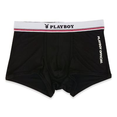[Playboy] Rayon Men's Official Trunks Black 1pc PMD2104-BK [Shipped from Korea] 100% Authentic