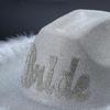 Bridal Party Bride Cowgirl Hat Bride Cowboy Hat Bride Hat Bachelorette Party Hat
