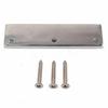 Stop Bar Tailpiece Kit, Chrome Finish, for 6-String Flat-Top Guitars with Anchor