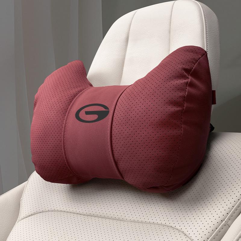Trumpchi Car Headrest Neck Pillow & Lumbar Support Cushion Set for GS3/4/8 & M8/6PRO