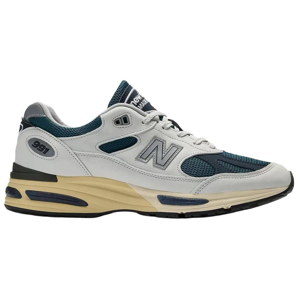 New Balance 991v2 Made In UK Grey Balsam Total Eclipse Unisex Sneakers U991TO2