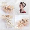 Hair Accessories Piano Recital Head Dress Girls Children Handmade Arrangement Hair Ornament [MajuMaju] (A) (PHC40-B)