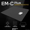 Endgame Gear EM-C PLUS Gaming Mouse Pad, 500 X 500 X 3mm, Black (EGG-EMC-500-BLK)