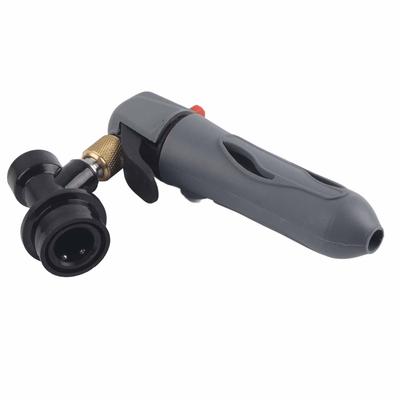 Fustlader CO2-injector Tapbierdispenser   Kogelkoppeling voor Zelfbrouw Soda Ventiel Grijs