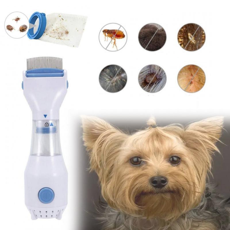 Premium Electric Flea And Lice Removal Comb For Dogs And Pets With Durable Abs And Stainless Steel