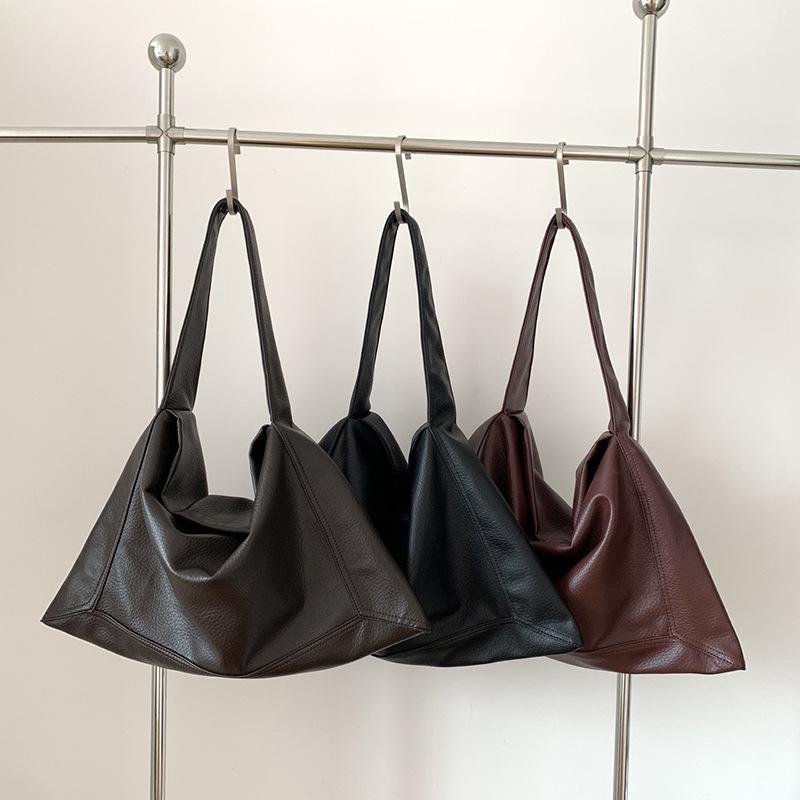 Women hobos Shoulder Bags Large Capacity design ladies handbag Soft PU Leather Female Crossbody Bag Casual big Tote bolsos