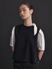 Ganiesong Neck Ribbon Blouse_Black