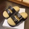 New Summer V Soft-soled Slippers Women's Fashion Non-slip Thick-soled Cool Slippers Home Slippers