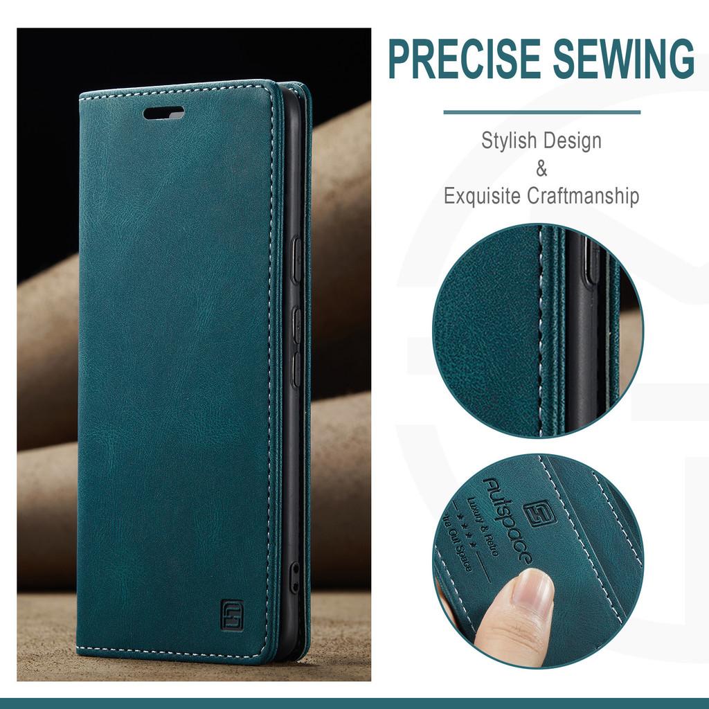 For Google Pixel 6 Leather Flip Phone Protective Case With Magnetic Closure For Drop Protection
