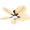 Ventilator - Deckenleuchte - - Makani 132 cm - LED 18 W