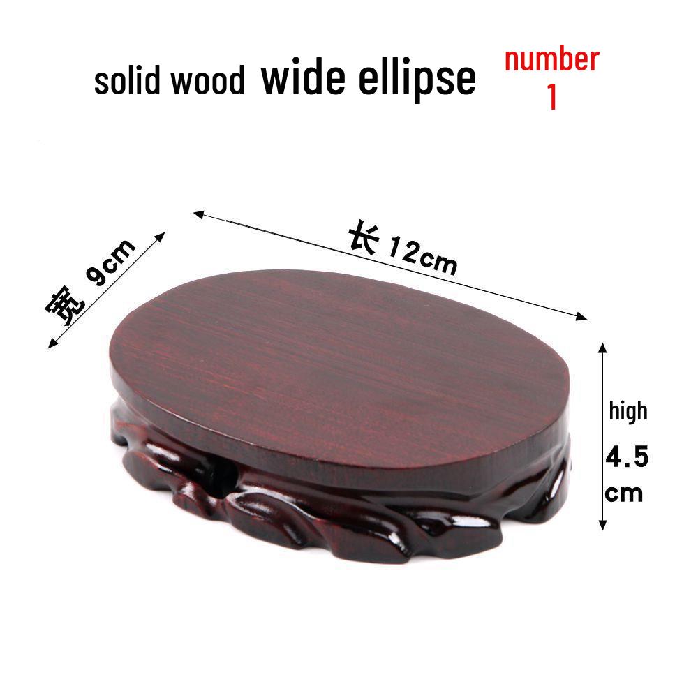 

Solid Wood Carved Qishi Base for Stone, Buddha, Vase, Bonsai, or Teapot Display