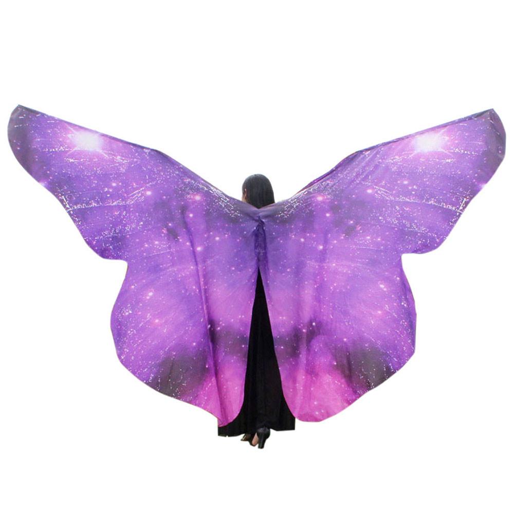 Egypt Belly  Dancing Costume Butterfly  Dance Accessories No Sticks