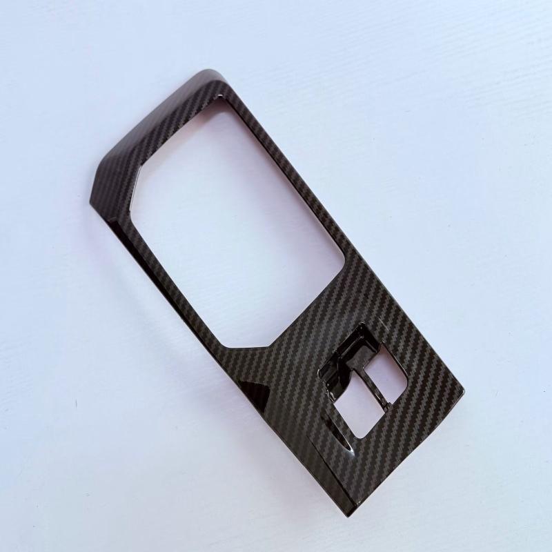 LHD For Toyota Grand Highlander 2024 2025 Carbon Car Center Console Gear Shift Box Panel Handbrake Cover Trim Car Accessories