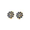 New Trendy Sun Flower Earrings Earrings High-end Light Luxury Zircon Fashionable Temperament Earrings for Women