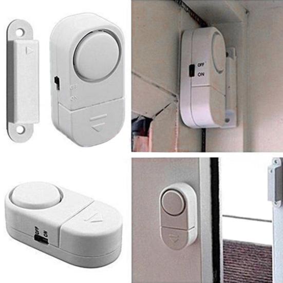 Door Window 110dB Wireless Magnetic Sensor Security Burglar Anti-thief Alarm