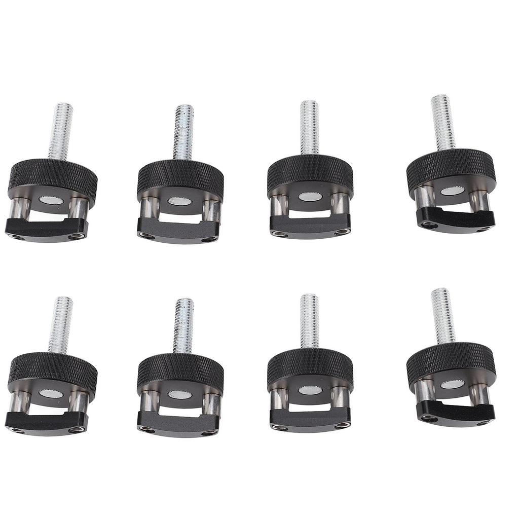 Quick Relse Thumb Screw Aluminium Alloy Red Hard Top Quick Removal Fastener Thumb Screws with Integrated D
