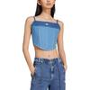 adidas Originals Ksenia Schnaider Fashion Sports Tank Top Women Tops Light-Blue IW5671