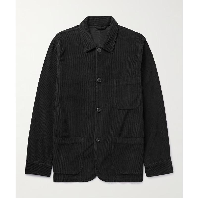 Новая весенняя простая рубашка мужская не требующая глажки кардиган с длинными рукавами вельветовая мужская рубашка куртка S