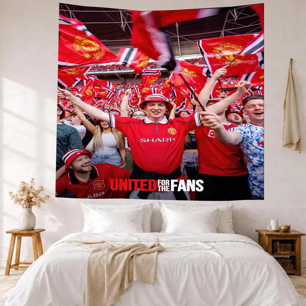 Manchester Wall Decor Tapestry Art For Pet Memorial Birthdaywedding Party Backdrop Family Gift