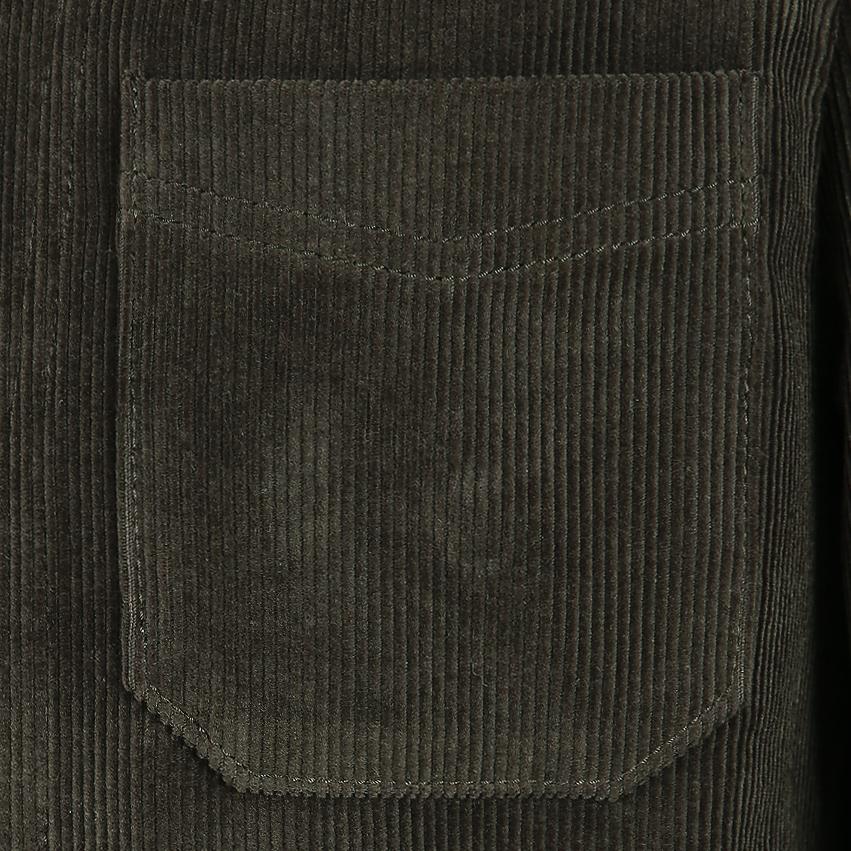 Ausgang Corduroy Französische Arbeitsjacke (khaki)