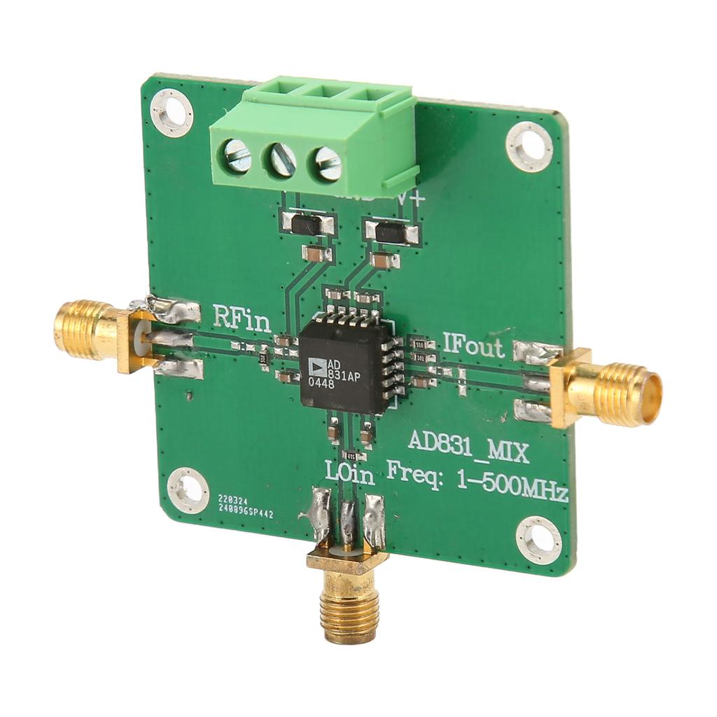 AD831 High Frequency RF Mixer Module Professional 0.1‑500MHz Single Chip Frequency Converter for HF VHF Receiver