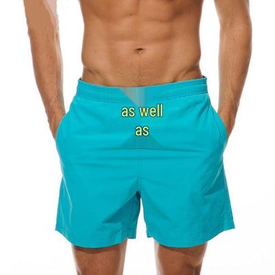 Men's Micro-Elastic Solid Color Beach Surfing Shorts
