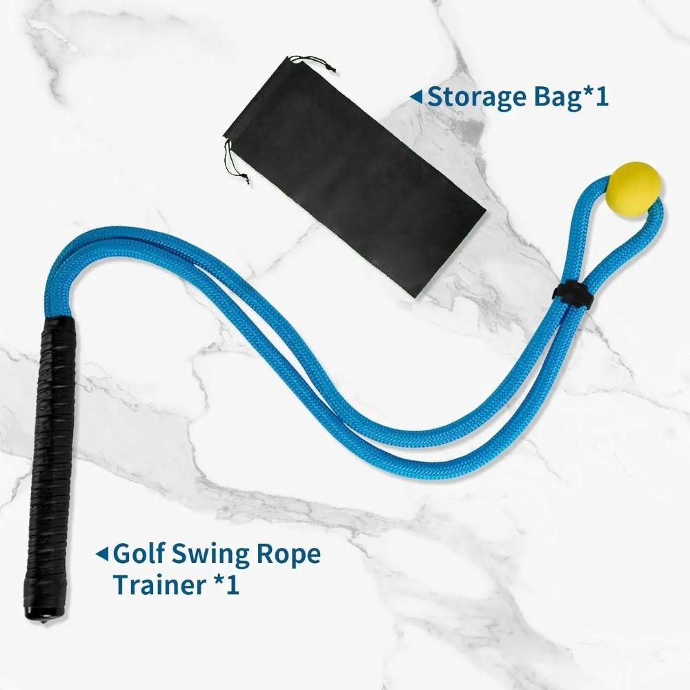 Nylon Golf Swing Practice Rope Adjustable Golf Posture Corrector Golf Swing Training Aid  Golf Club
