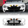 Cross-Border Modified Grille Accessories for 2007-2018 Jeep Wrangler JK - Imperial Indicator Style