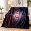 England Football Printed Flannel Blanket Warm Comfort Bed Throw For Indoor Home Decoration