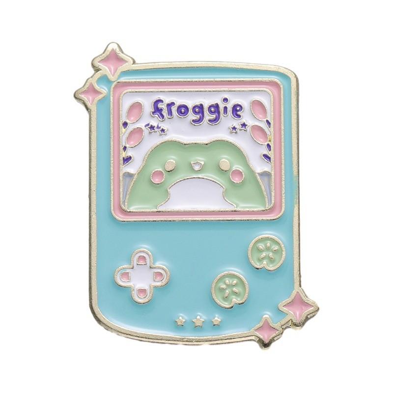 Cartoon Pink Eyecatching Animal Geometric Alloy Brooch Pin Stylish For Individuals Fashionforward