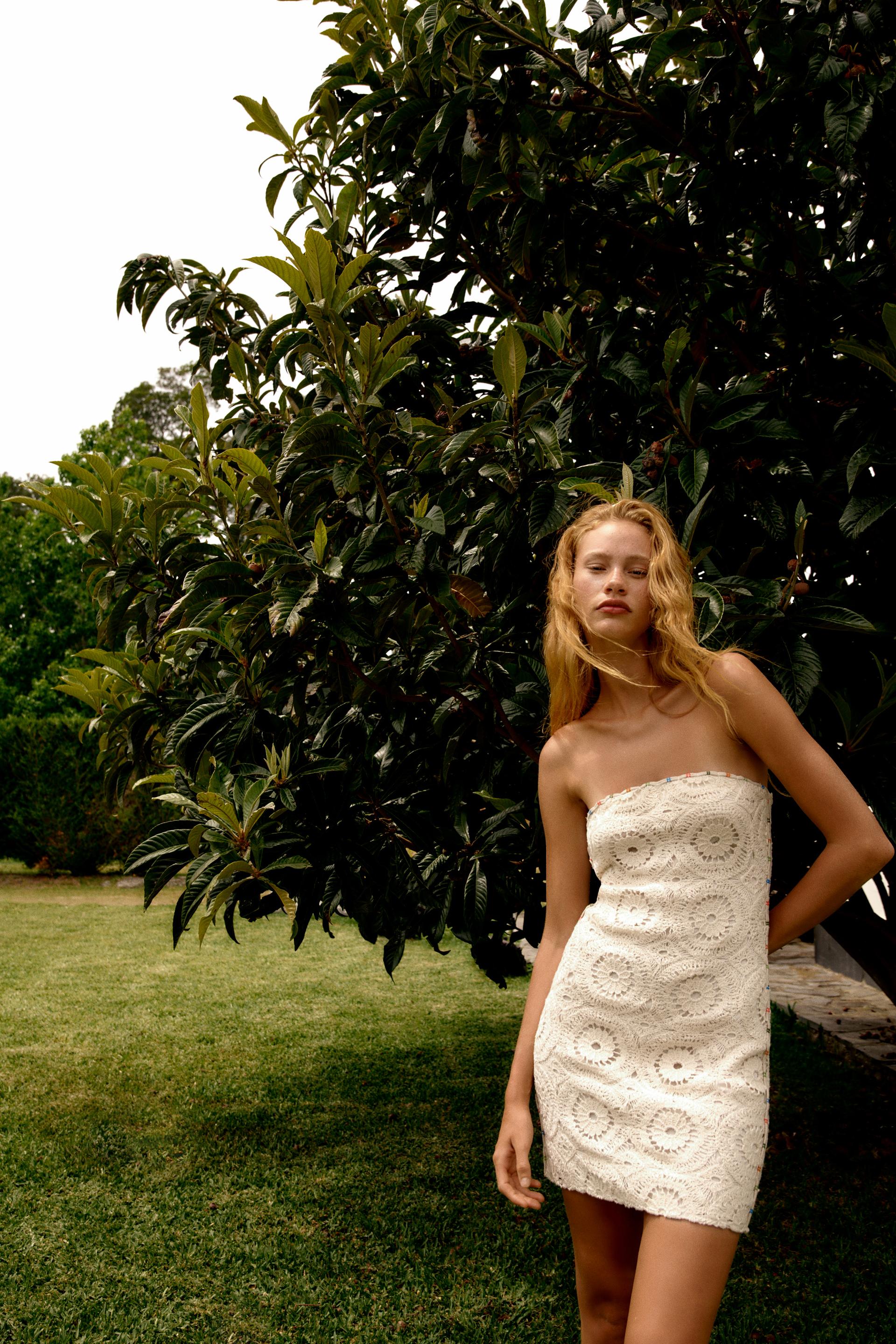 

ПЛАТЬЕ СВЯЗАННОЕ Крючком БЕЗ БРЕТочек