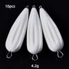 10pcs Slow Sinking or Floating Water Throwing Aid Assistance Fishing Float Bombard Bobber Carp Lure Tackle