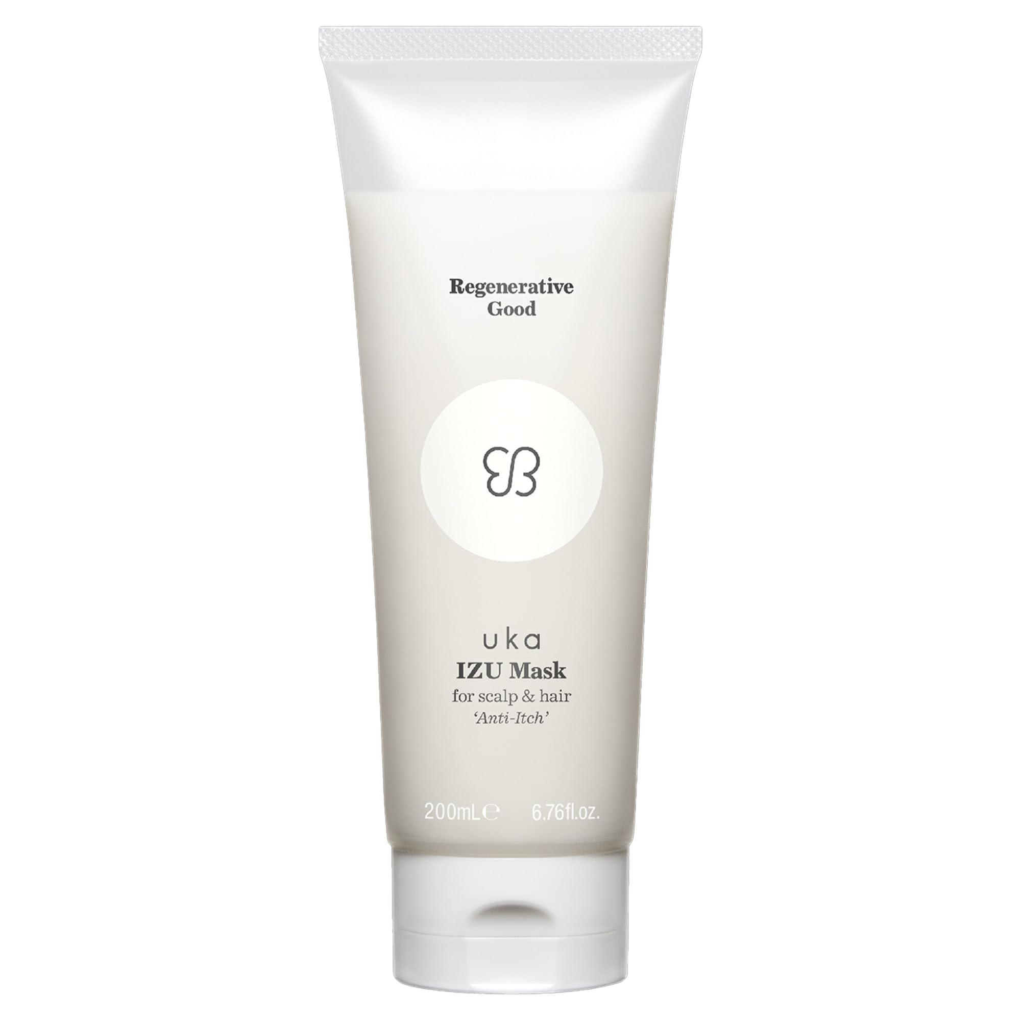 uka IZU Mask for Scalp Hair 200mL Tube Hair Mask Damage Care Moisturizing Scalp Repair Organic Kuromoji Moisturizing Treatment [Official] & Anti-Itch