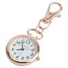 Prendre Nurse Watch Pocket Watch Keychain with Carabiner Simple Backpack Bag Pocket Schoolbag (Pink Gold X Black) PR-NASUKA-WATCH-PGD