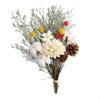 Fleurs Séchées Eucalyptus Margueritte Décoratif Séché Mini Bouquets Floraux Artisanat pour Mariage