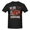 1 Piece Fire Truck Toddler Boys Firefighters Lovers Wee Woo Squad Graphic 100 Cotton Tshirt Wee Woo Squad Tops Tees For Unisex