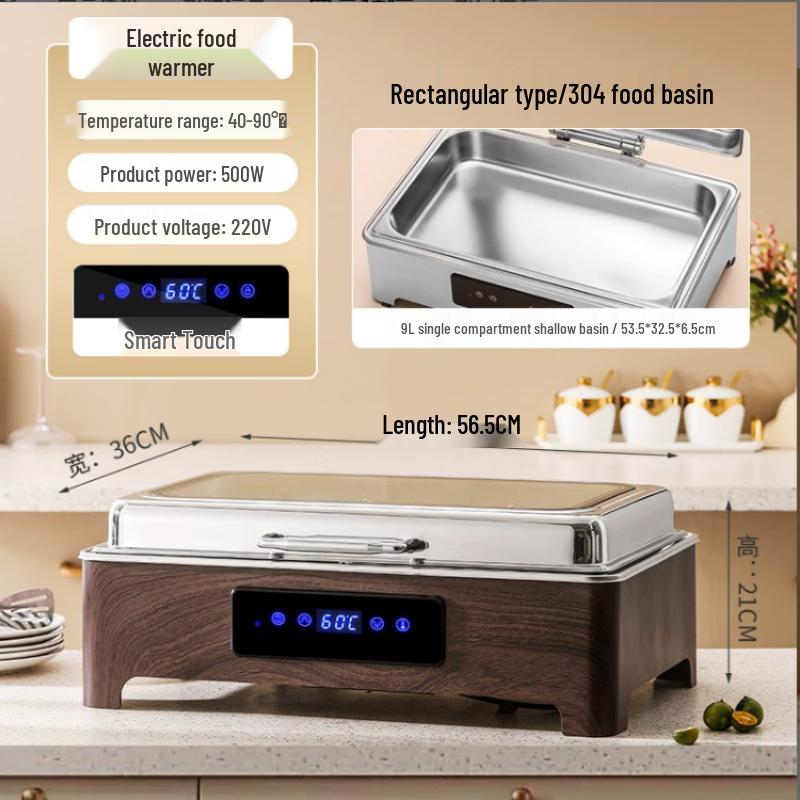Stainless Steel Electric Chafing Dish Food Warmer