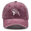 Cappello stampato FeUnisex Cappellino da baseball Unisex Colore solido Outdoor Casual Cinturino regolabile Cappello in cotone Unisex Vai a pescare