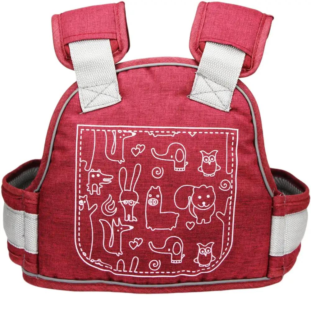 Universal Motorcycle Safety Belt Adjustable High Strength Seat Belt Reflective Strap Non-Slip Kids Seat Harness for Children