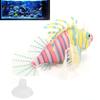 Lifelike Silicone Artificial Glowing Fish with Suction Cup for Aquarium   Decoration