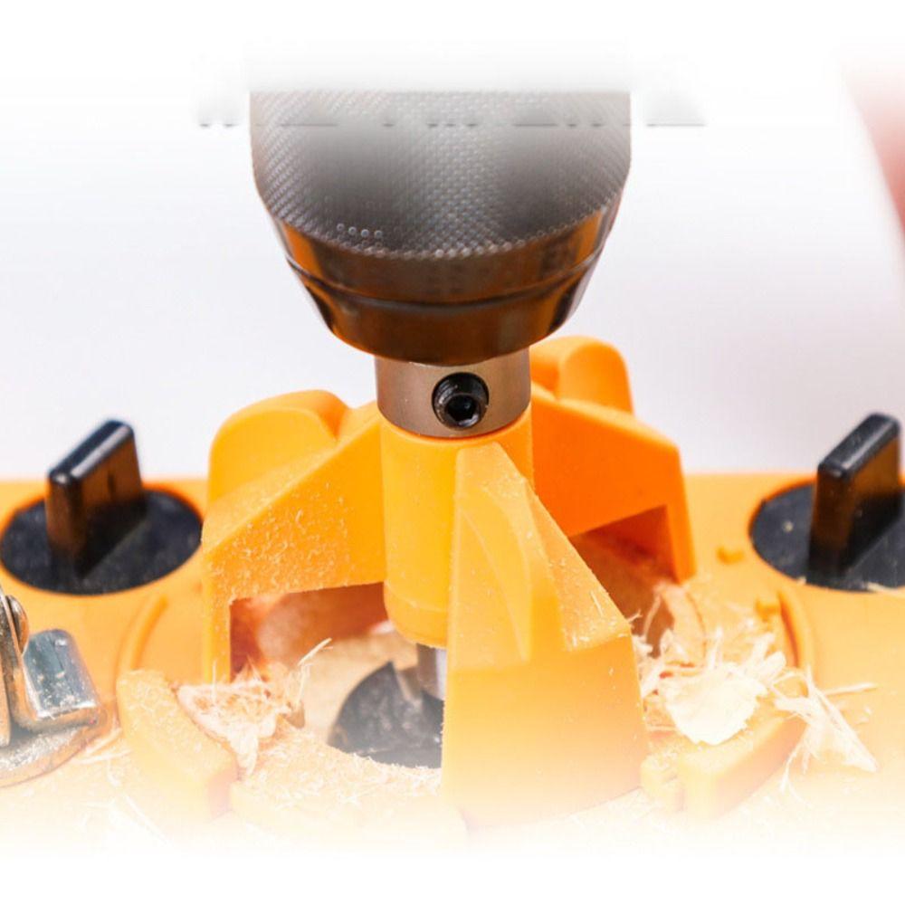 Cup Style Design 35MM Hinge Jig Hole Punch Boring Hole Drill Guide  DIY Projects