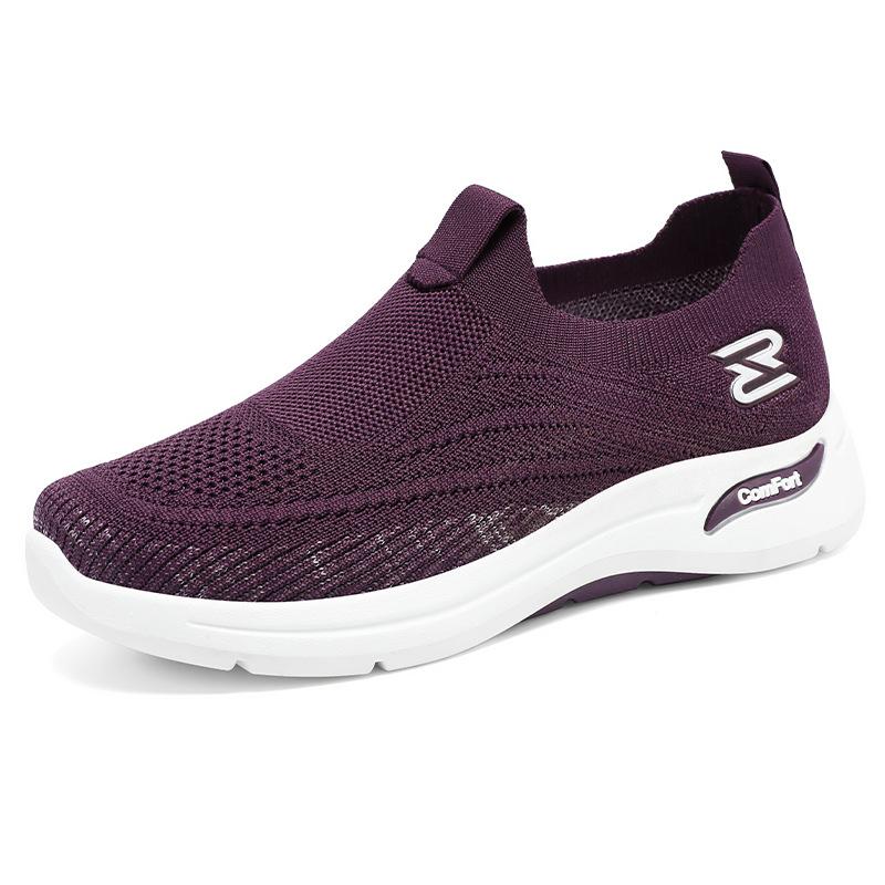 Shoes women's shoes versatile summer new breathable single shoes soft sole soft surface socks shoes casual flow comfortable mother shoes