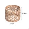 Handcrafted Rattan Lampshade with Vintage Charm for Home Decor