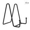 Diy Picture Frame Black Iron Plate Display Stand Rack Easel Storage Stand