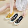 Summer new versatile women's shoes lazy one pedal lightweight thick-soled non-slip muffin shoes cloth shoes women