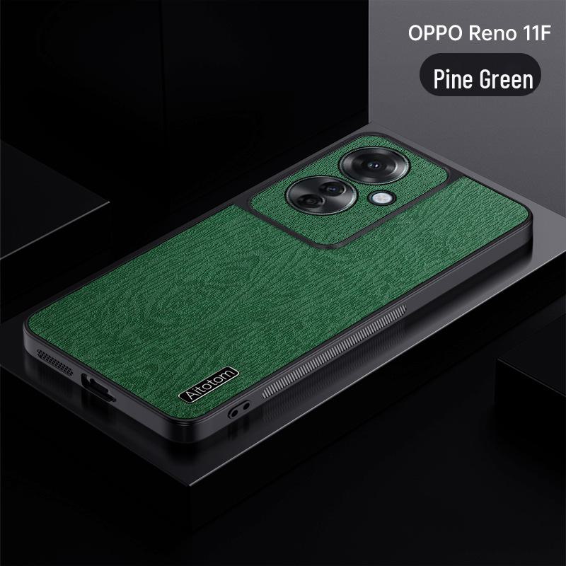 New Reno11F Mobile Phone Case: Simple Foreign Bark Pattern, Anti-Fall Design for Reno11 5 and Reno10p.