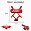 Zinklegierung Auto Styling Handyhalter Lüftungsschlitz Halterung Clip Für Mitsubishi Lancer ASX Pajero Ex Galant Attrage Xpander Mirage Pajero BL4