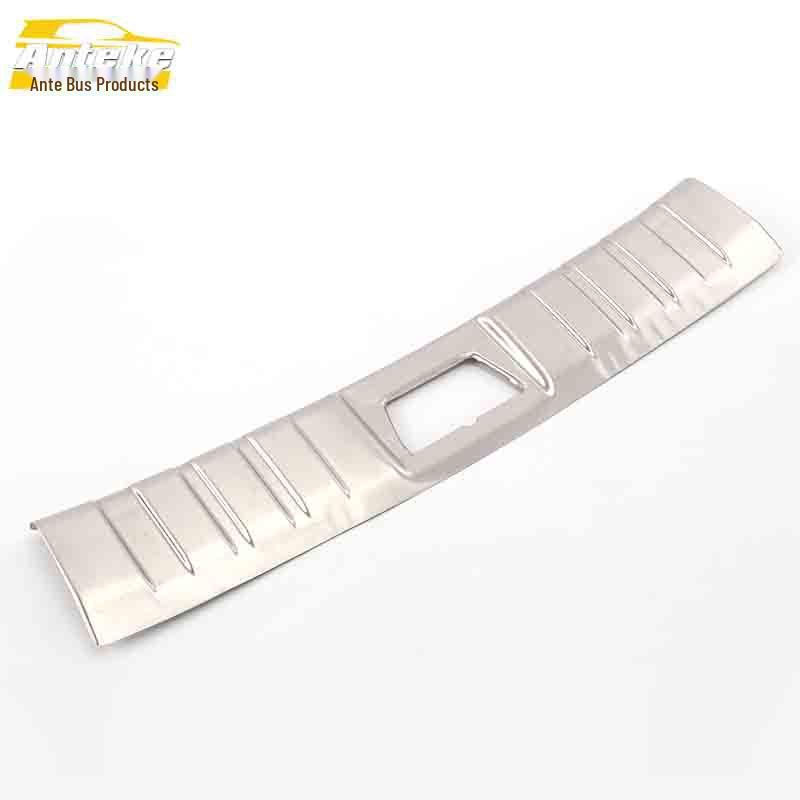 CX70 Plaque de protection arrière Garniture brillante: Pédale de Protection de Coffre et Autocollant Décoratif pour Accessoires de Voiture