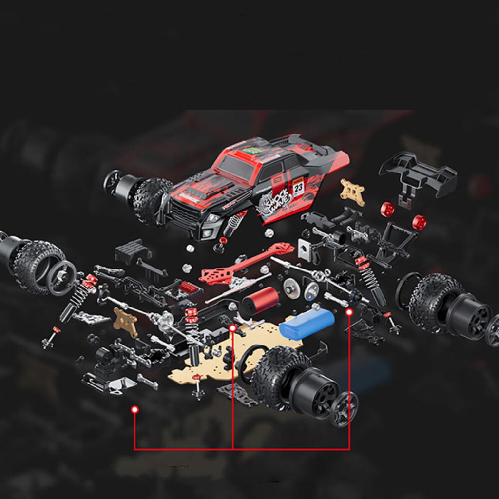 Metal remote control car Professional Rally car Brushless off-road Car Racing Drift Bigfoot Car Alloy Boy toy (75km/h)